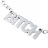metalen tepelklemmen ketting bitch
