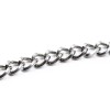 metalen zilveren bdsm halsband met hartjes hangslot