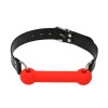 Siliconen mondknevel met beet - rood