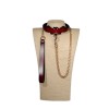 nep lederen bdsm halsband vleermuis riem