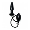 Opblaasbare buttplug met massieve kern - 12 cm