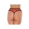 Amorable transparant rood open kruis sexyslipje