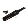 paddle zweep pu leer zwart 37 centimeter