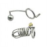 Metalen peniskooi, slot en dilator buttplug bdsm