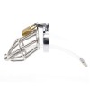  Peniskooi dilator met hangslot bdsm