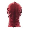 polyester bdsm hoofdmasker rood