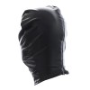 polyester bdsm hoofdmasker zwart