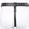 pu leren bdsm harnas penislock