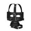 pu leren bdsm masker neus oog gaten