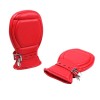 pu leren bondage handboeien rood