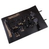 pu leren bondage kit 7 delig strikjes bellen