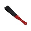 pu leren paddle zweep rood zwart