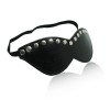 pu leren bdsm blinddoek studs