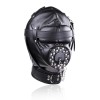 pu leren bdsm hoofdmasker stop