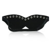 pu leren bondage blinddoek studs