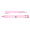 pu leren bondage halsband riem roze
