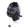 pu leren hoofdmasker stop