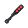 pu leren paddle hartjes
