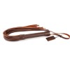 PU leren flogger zweep bruin