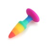 regenboog buttplug klein