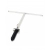 Metalen spreader T-vorm | Nooitmeersaai