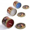 Massagekaarsen hot wax in blik