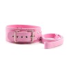 roze bdsm halsband