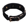 rubberen halsband aanlijn ketting