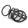 Rubberen cockringen sleeve met band - 38 mm