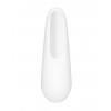 Satisfyer Curvy 1 plus luchtdrukvibrator - wit bluetooth