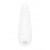 Satisfyer Curvy 2 plus luchtdrukvibrator - wit app