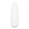 Satisfyer Curvy 2 plus luchtdrukvibrator - wit bluetooth
