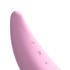 Satisfyer Curvy 3 plus luchtdrukvibrator - roze bluetooth