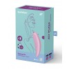 Satisfyer Curvy 3 plus luchtdrukvibrator - roze verpakking