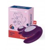 Satisfyer Double Joy duo vibrator - paars