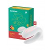 Satisfyer Double Joy duo vibrator - wit verpakking