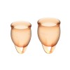 Satisfyer Feel Confident menstrual cup - oranje