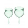 Satisfyer Feel Good menstrual cup - lichtgroen