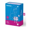 Satisfyer Feel Good menstrual cup - lila siliconen