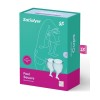 Satisfyer Feel Secure menstrual cup - lichtblauw siliconen