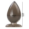 siliconen buttplug set 4 stuks zwart