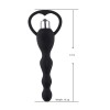 siliconen buttplug kit 8 stuks zwart