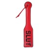 sm paddle kunst leder letters rood