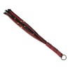sm zweep slag touw gewoven zwart rood