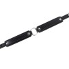 smalle pu leren bondage halsband o ring