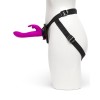 Strap-on-me Happyrabbit harnas met dildo neplul