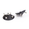 tepel toys studs zwart