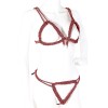 touw lingerie bondage rood geweven