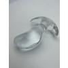 transparante buttplug dildo vagina play