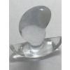 transparante buttplug dildo sexplezier